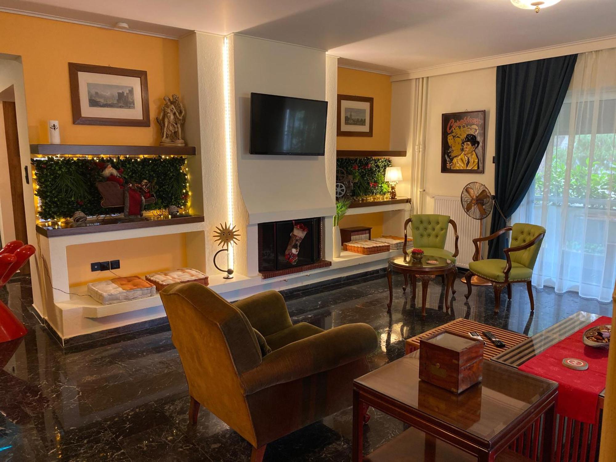 Sarakin'S Mansion Luxury Retreat Apartman Athén Kültér fotó
